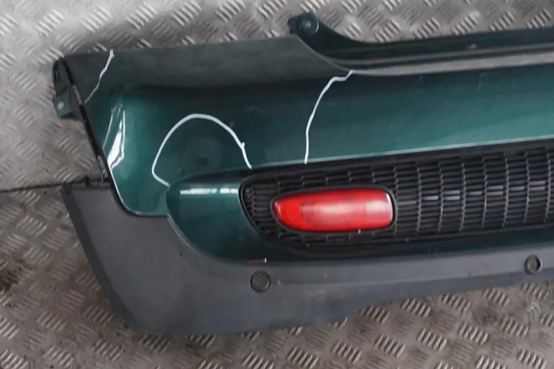 PDC Complete Rear Bumper Panel British Racing Green to BMW Mini Cooper S R56 R57 3 with Part number 0430252 BMW Mini Cooper S R56 R57 3 PDC Complete Rear Bumper Panel British Racing Green - SKU 0430252-BRG3 - Part number 0430252