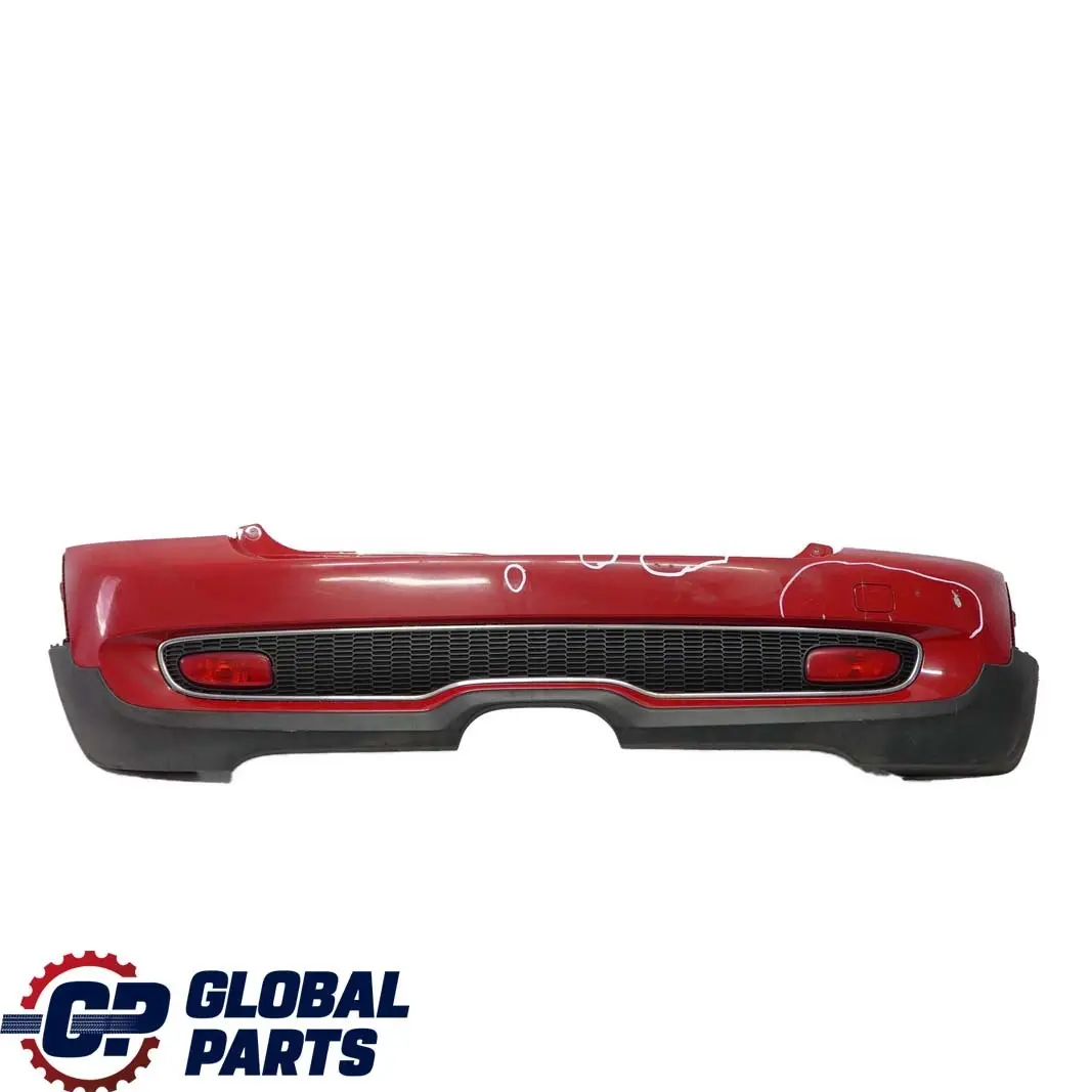 Stossfänger Hinten Chili Red Rot - 851 für BMW Mini Cooper S R56 R57 mit Teilenummer 0430252 BMW Mini Cooper S R56 R57 Stossfänger Hinten Chili Red Rot - 851 - SKU 0430252-CHRED - Teilenummer 0430252