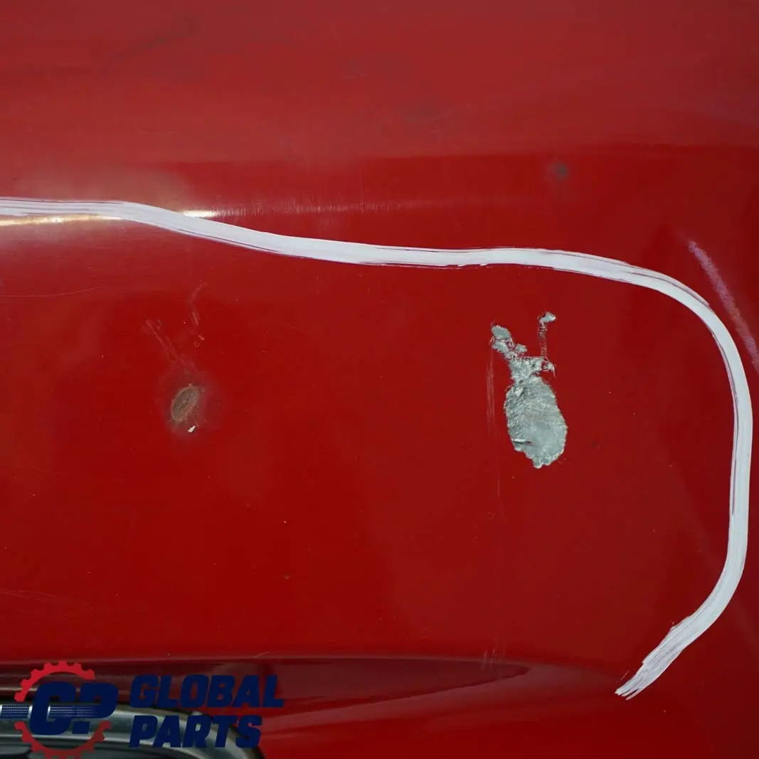 Stossfänger Hinten Chili Red Rot - 851 für BMW Mini Cooper S R56 R57 mit Teilenummer 0430252 BMW Mini Cooper S R56 R57 Stossfänger Hinten Chili Red Rot - 851 - SKU 0430252-CHRED - Teilenummer 0430252
