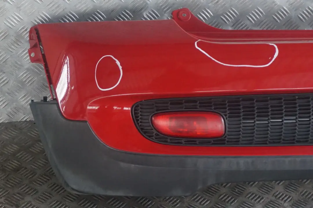 BMW Mini Cooper S R56 R57 6 Complete Rear Bumper Trim Panel Chili Red - 851 - SKU 0430252-CHRED6 - Part number 