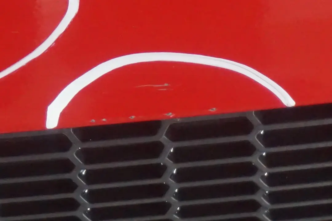 BMW Mini Cooper S R56 R57 6 Complete Rear Bumper Trim Panel Chili Red - 851 - SKU 0430252-CHRED6 - Part number 