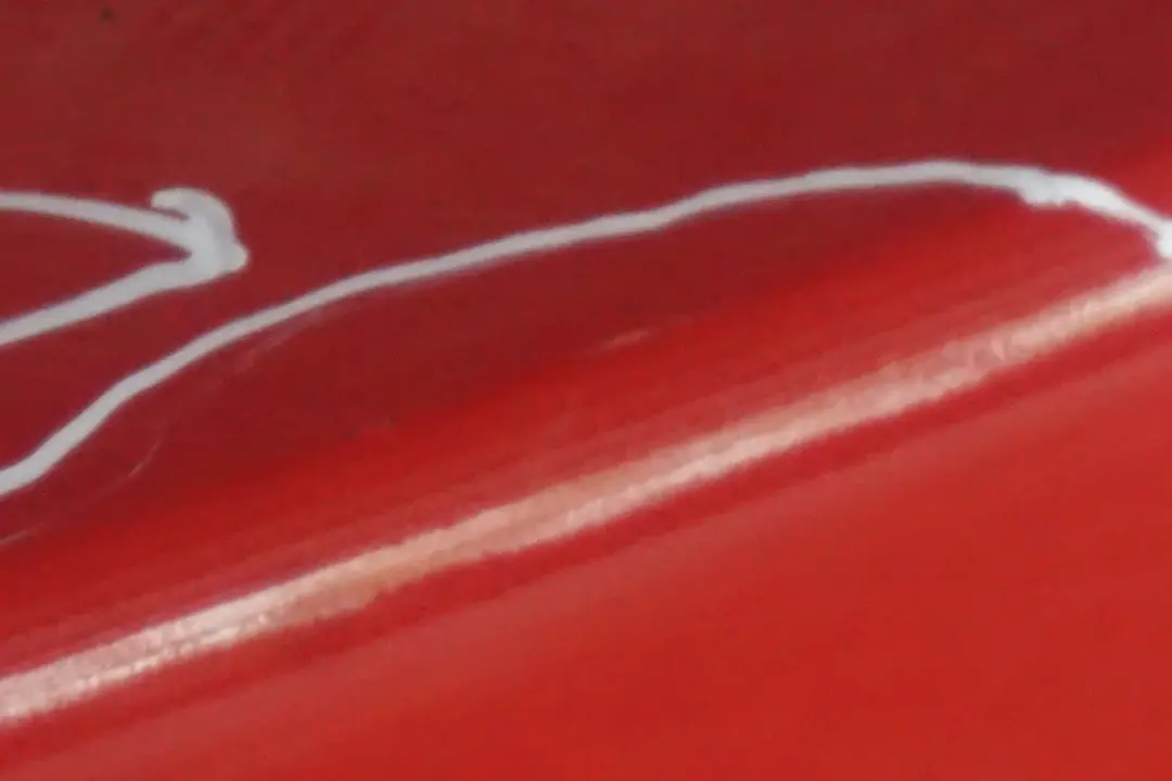 BMW Mini Cooper S R56 R57 6 Complete Rear Bumper Trim Panel Chili Red - 851 - SKU 0430252-CHRED6 - Part number 