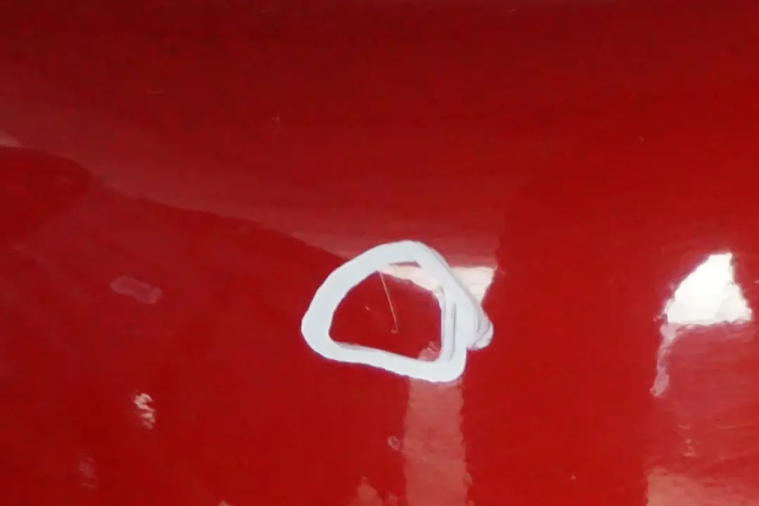 BMW Mini Cooper S R56 R57 7 Complete Rear Bumper Trim Panel Chili Red - 851 - SKU 0430252-CHRED7 - Part number 