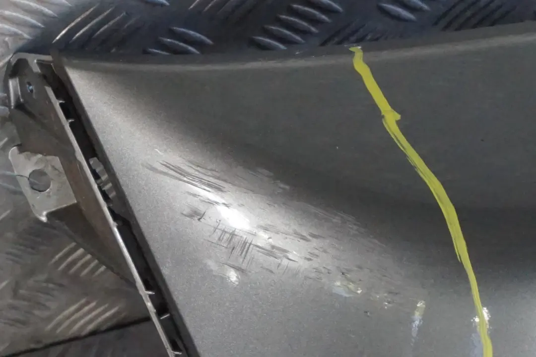 BMW MINI Cooper S 5 R56 R57 Complete Rear Bumper Trim Panel Dark Silver - SKU 0430252-DS5 - Part number 0430252