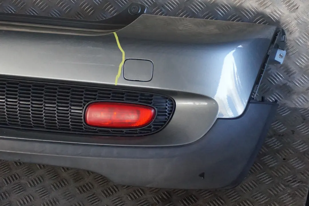 Complete Rear Bumper Trim Panel Dark Silver to BMW MINI Cooper S 5 R56 R57 with Part number 0430252 BMW MINI Cooper S 5 R56 R57 Complete Rear Bumper Trim Panel Dark Silver - SKU 0430252-DS5 - Part number 0430252