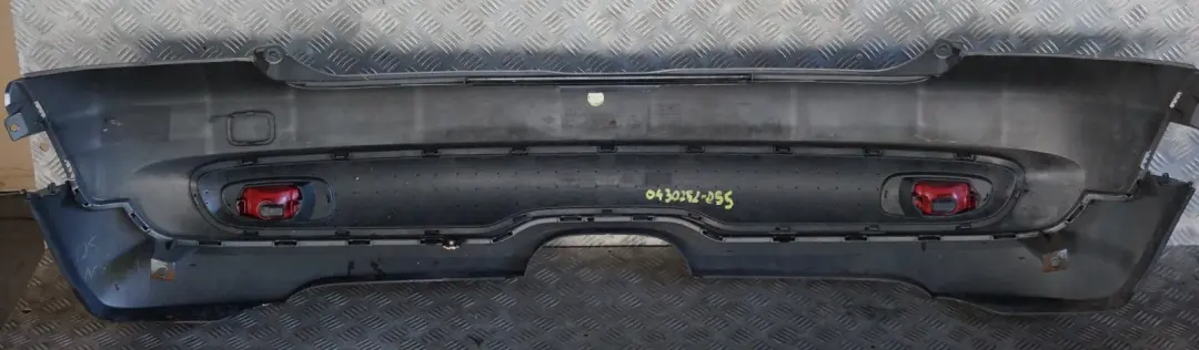 Complete Rear Bumper Trim Panel Dark Silver to BMW MINI Cooper S 5 R56 R57 with Part number 0430252 BMW MINI Cooper S 5 R56 R57 Complete Rear Bumper Trim Panel Dark Silver - SKU 0430252-DS5 - Part number 0430252