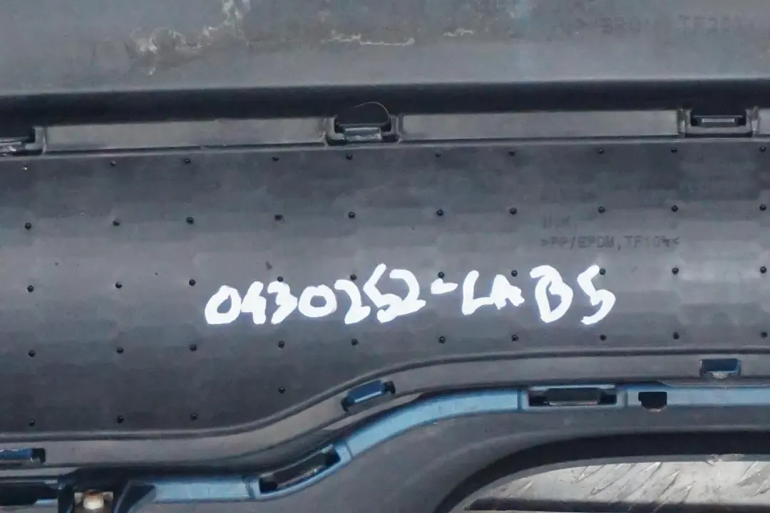 Complete Rear Bumper Trim Panel Laser Blue - A59 to BMW Mini Cooper S 5 R56 R57 with Part number 0430252 BMW Mini Cooper S 5 R56 R57 Complete Rear Bumper Trim Panel Laser Blue - A59 - SKU 0430252-LAB5 - Part number 0430252