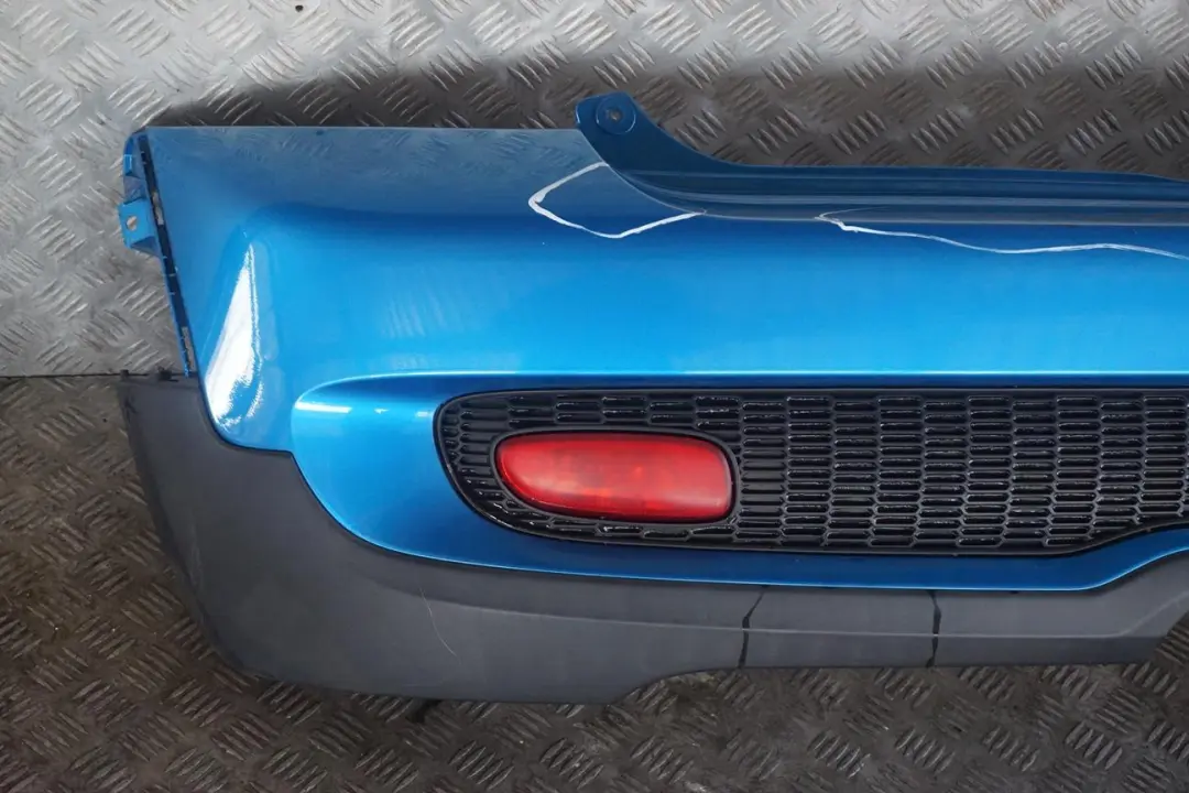 Complete Rear Bumper Trim Panel Laser Blue - A59 to BMW Mini Cooper S 5 R56 R57 with Part number 0430252 BMW Mini Cooper S 5 R56 R57 Complete Rear Bumper Trim Panel Laser Blue - A59 - SKU 0430252-LAB5 - Part number 0430252
