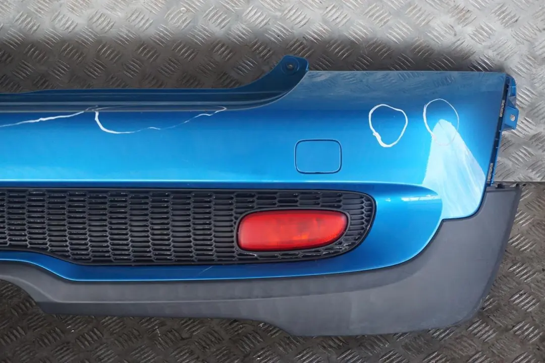 Complete Rear Bumper Trim Panel Laser Blue - A59 to BMW Mini Cooper S 5 R56 R57 with Part number 0430252 BMW Mini Cooper S 5 R56 R57 Complete Rear Bumper Trim Panel Laser Blue - A59 - SKU 0430252-LAB5 - Part number 0430252