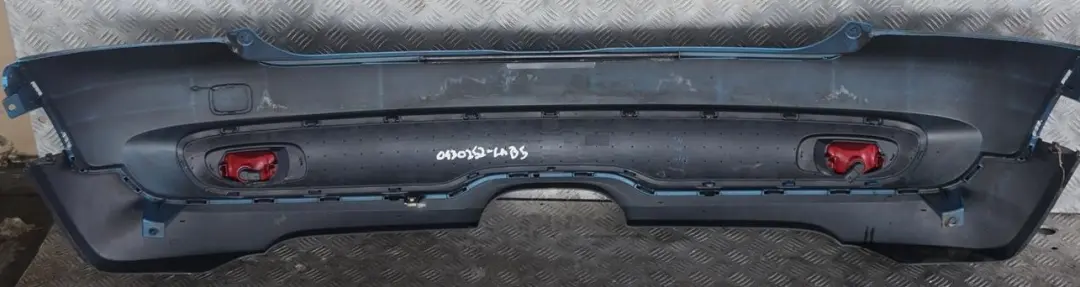 BMW Mini Cooper S 5 R56 R57 Complete Rear Bumper Trim Panel Laser Blue - A59 - SKU 0430252-LAB5 - Part number 0430252