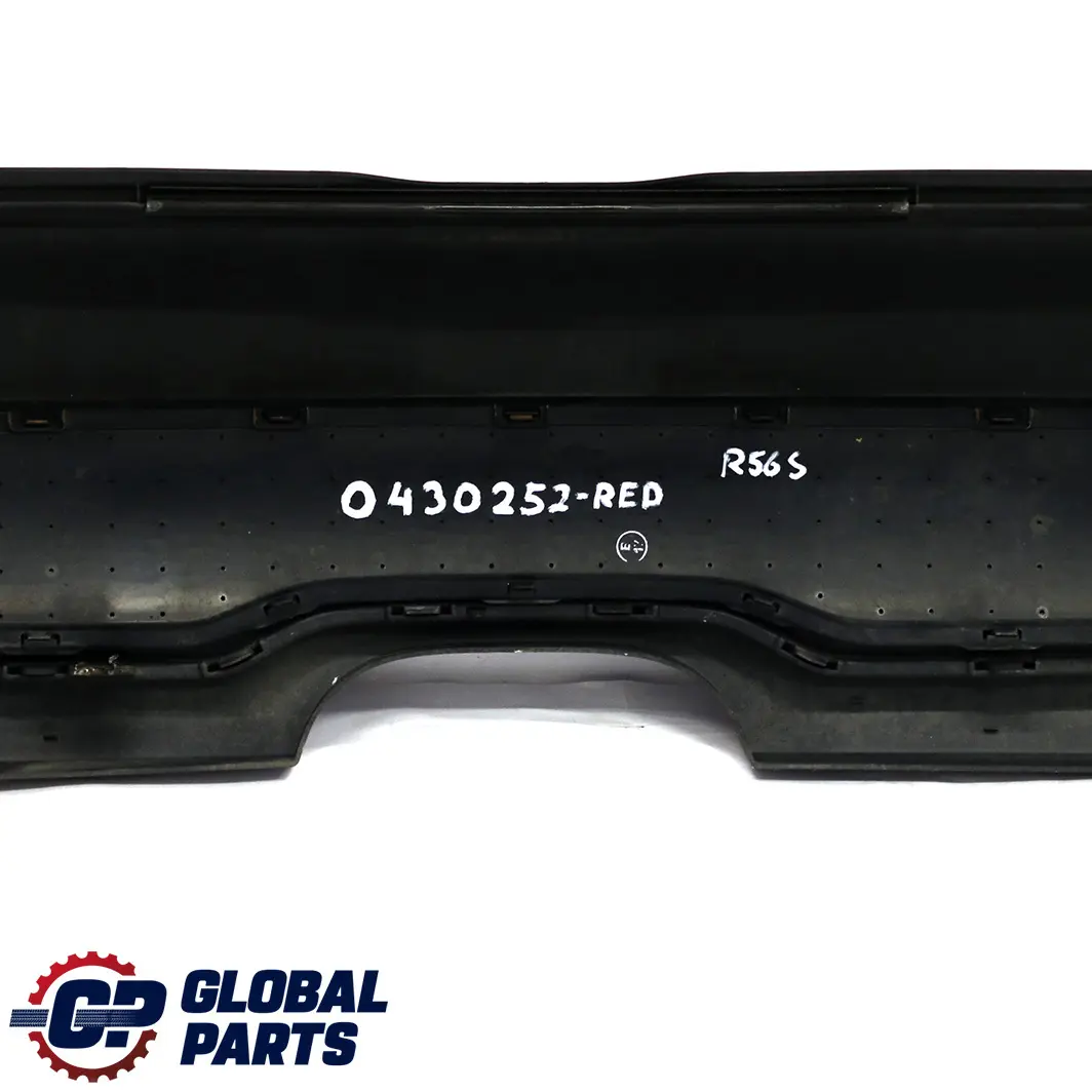 Mini Cooper S R56 R57 Complete Rear Bumper Trim Panel Red Painted - SKU 0430252-RED - Part number 0430252
