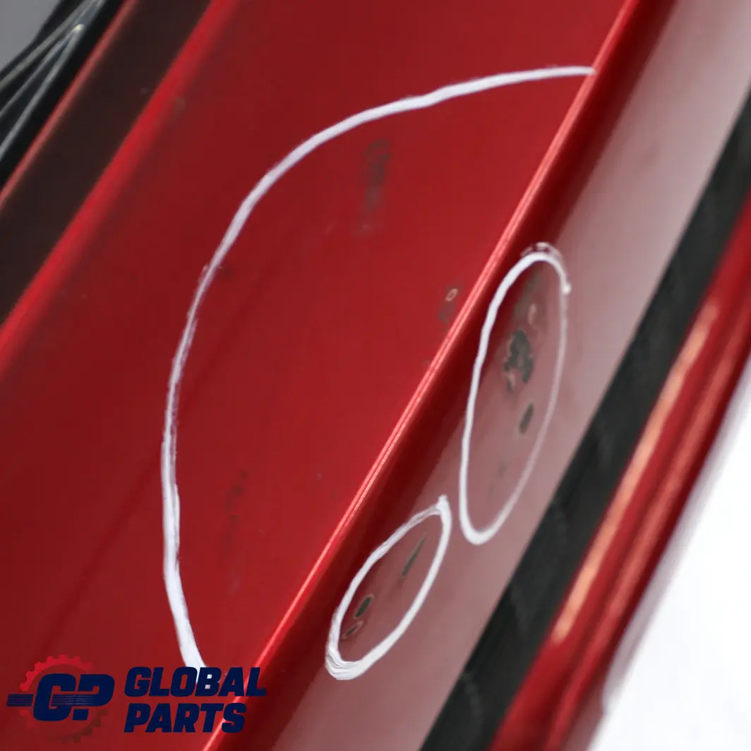Mini Cooper S R56 R57 Complete Rear Bumper Trim Panel Red Painted - SKU 0430252-RED - Part number 0430252