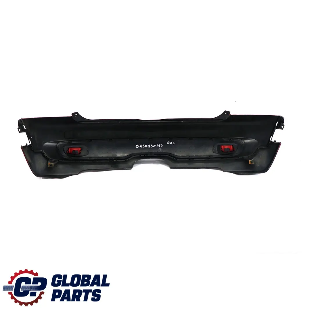 Mini Cooper S R56 R57 Complete Rear Bumper Trim Panel Red Painted - SKU 0430252-RED - Part number 0430252