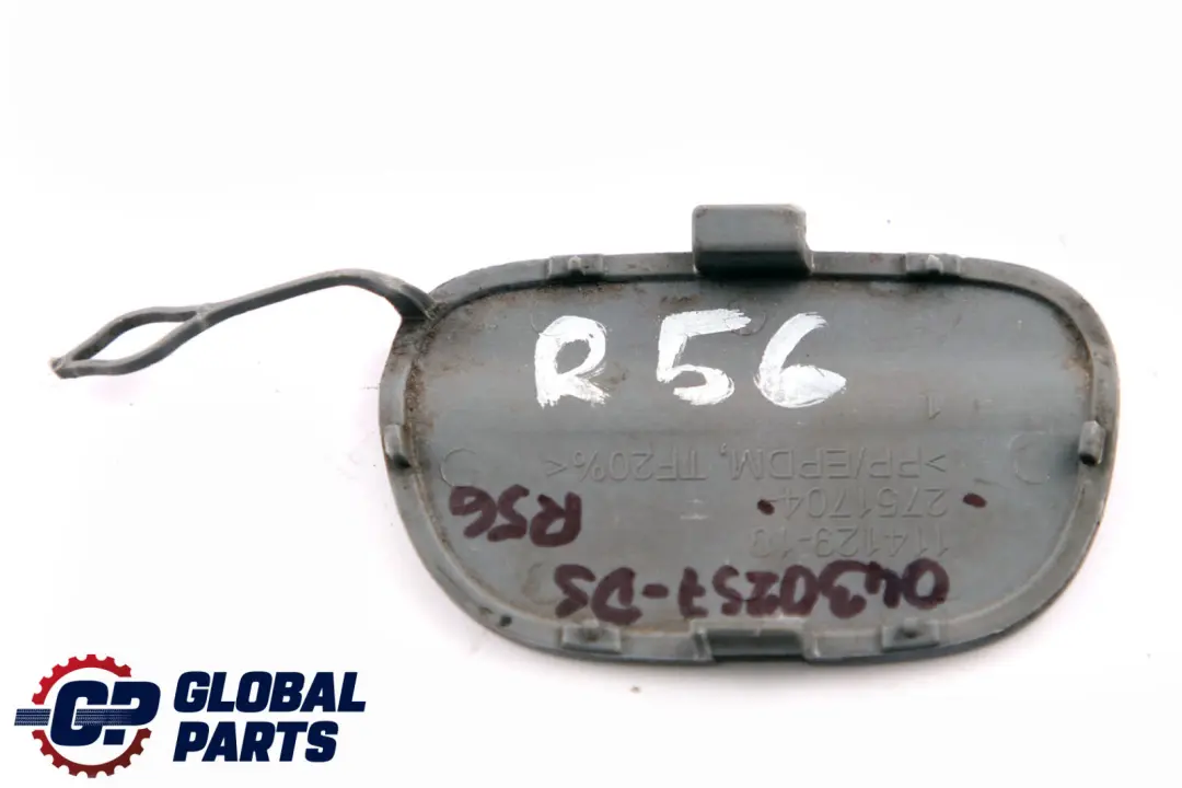 Paragolpes Tapa Remolque Trasero Derecho Plata Oscuro 2751704 para Mini R56 R57 con número de pieza 0430257 Mini R56 R57 Paragolpes Tapa Remolque Trasero Derecho Plata Oscuro 2751704 - SKU 0430257-DS - Número de pieza 0430257