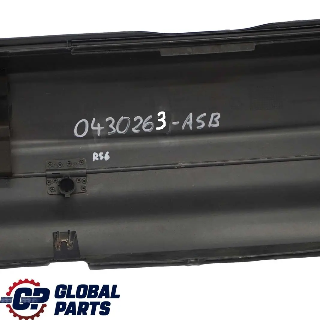 Mini Cooper R56 Aerokit Complete Rear Bumper Panel Astro Black Metallic - 475 - SKU 0430263-ASB - Part number 0430263