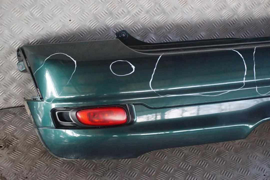 BMW Mini Cooper S R56 Aerokit Complete Rear Bumper Panel British Racing Green - SKU 0430265-BRG - Part number 0430265