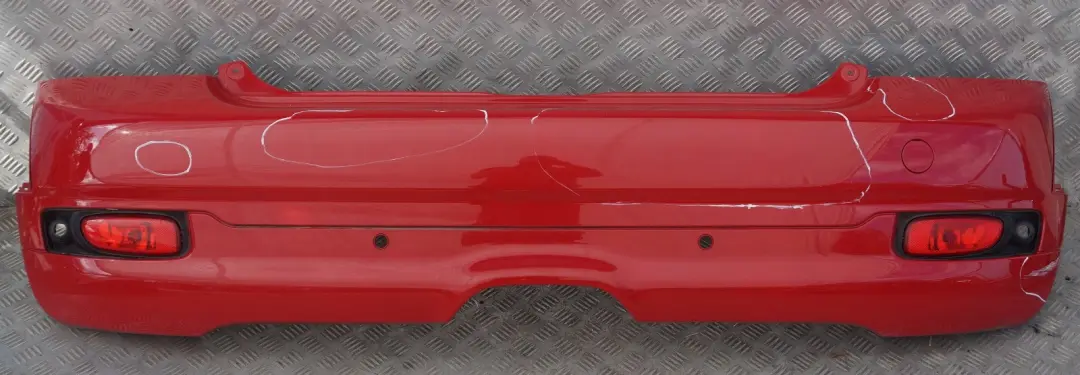 Zderzak tylny tył chili red AERO do MINI Cooper S R56 o numerze 0430266 MINI Cooper S R56 Zderzak tylny tył chili red AERO - SKU 0430266-CHRED - Numer Części 0430266