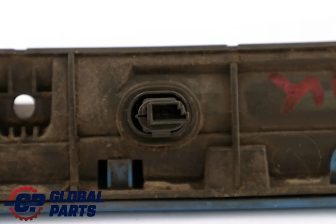 R56N LCI Boot Lid Trunk Grab Handle Laser Blue to Mini Cooper R56 with Part number 7151140 Mini Cooper R56 R56N LCI Boot Lid Trunk Grab Handle Laser Blue - SKU 0430312-LAB - Part number 7151140