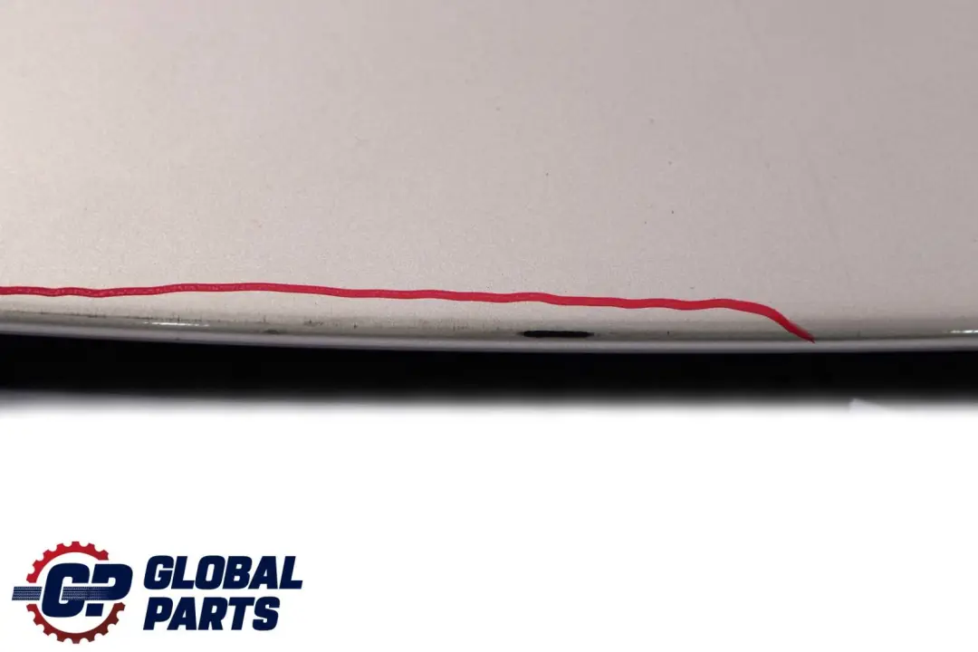 R56N LCI Heckspoiler Sparkling Silver Metallic für BMW Mini Cooper One R56 mit Teilenummer 0430314 BMW Mini Cooper One R56 R56N LCI Heckspoiler Sparkling Silver Metallic - SKU 0430314-SS1 - Teilenummer 0430314
