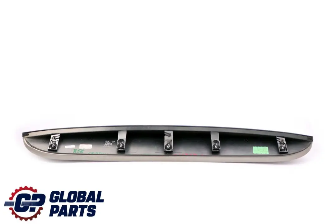 R56N LCI Heckspoiler Sparkling Silver Metallic für BMW Mini Cooper One R56 mit Teilenummer 0430314 BMW Mini Cooper One R56 R56N LCI Heckspoiler Sparkling Silver Metallic - SKU 0430314-SS1 - Teilenummer 0430314
