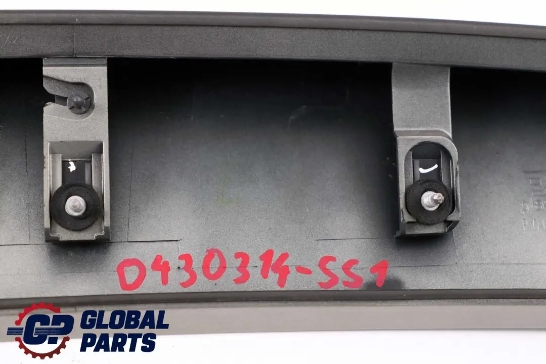 R56N LCI Heckspoiler Sparkling Silver Metallic für BMW Mini Cooper One R56 mit Teilenummer 0430314 BMW Mini Cooper One R56 R56N LCI Heckspoiler Sparkling Silver Metallic - SKU 0430314-SS1 - Teilenummer 0430314