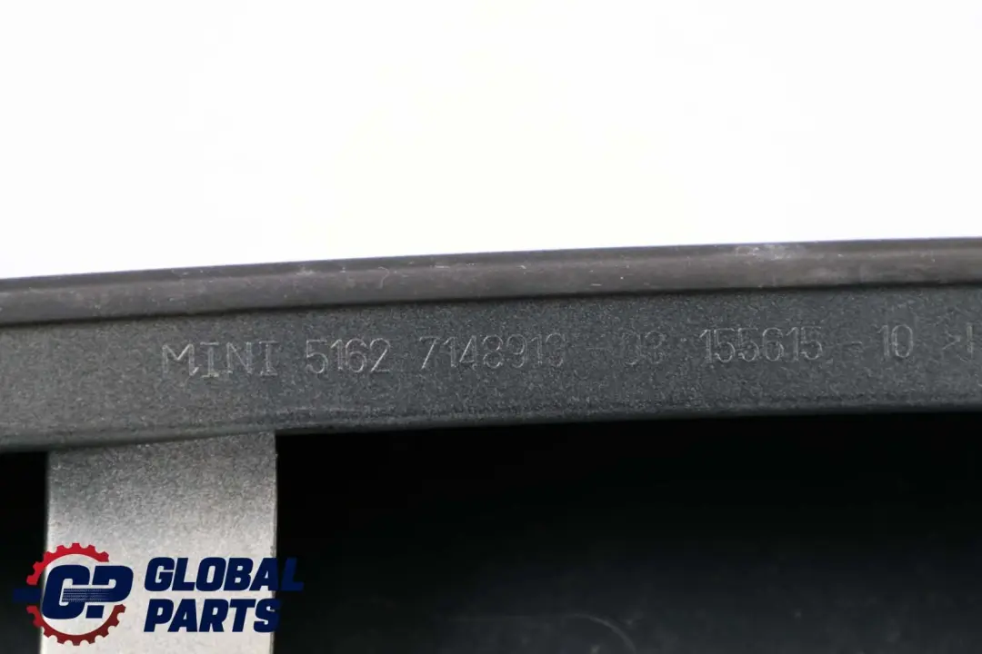 BMW Mini Cooper One R56 LCI Rear Spoiler Sparkling Silver Metallic 7148913 - SKU 0430314-SS1 - Part number 0430314