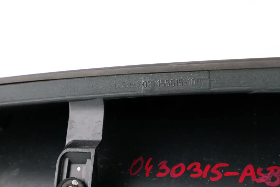 BMW MINI Cooper One 2 R56 Rear Spoiler Astro Black Metallic - A25 7148850 - SKU 0430315-ASB2 - Part number 0430315