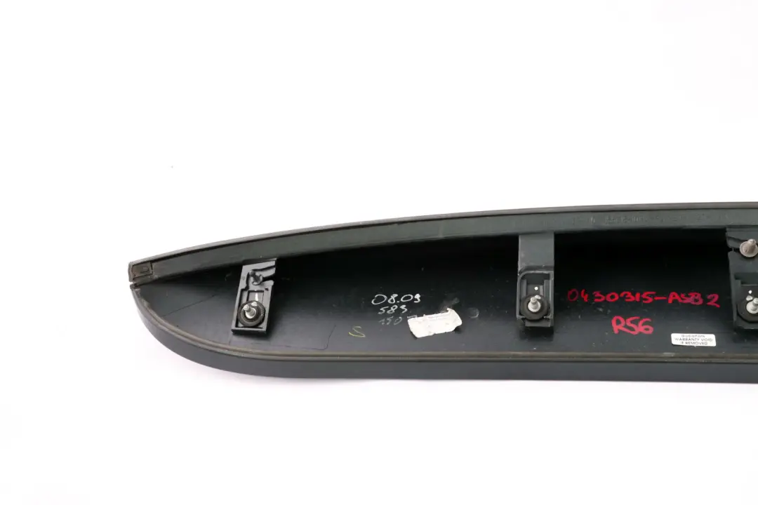 BMW MINI Cooper One 2 R56 Rear Spoiler Astro Black Metallic - A25 7148850 - SKU 0430315-ASB2 - Part number 0430315