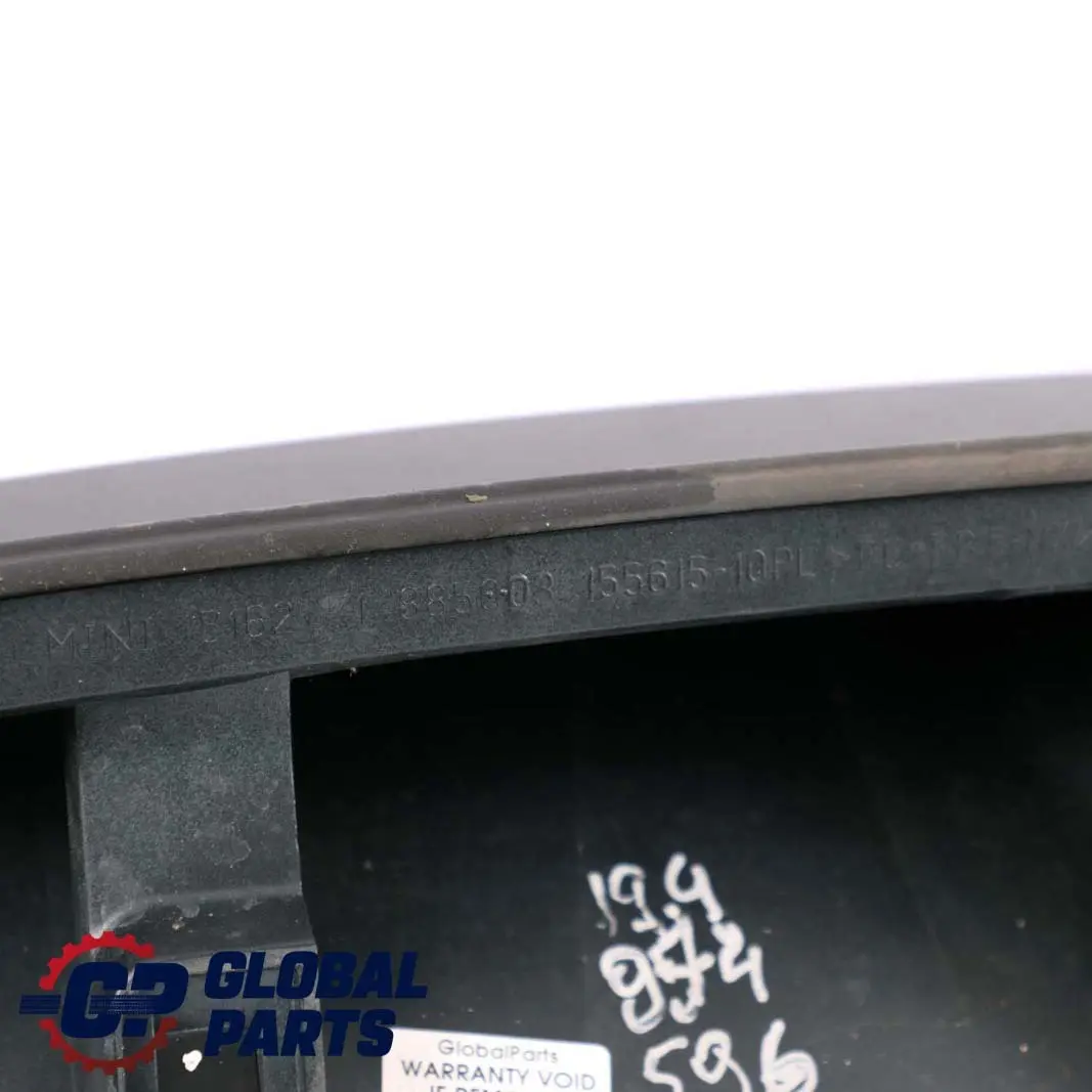 BMW MINI Cooper One 3 R56 Rear Spoiler Astro Black Metallic - A25 7148850 - SKU 0430315-ASB3 - Part number 0430315