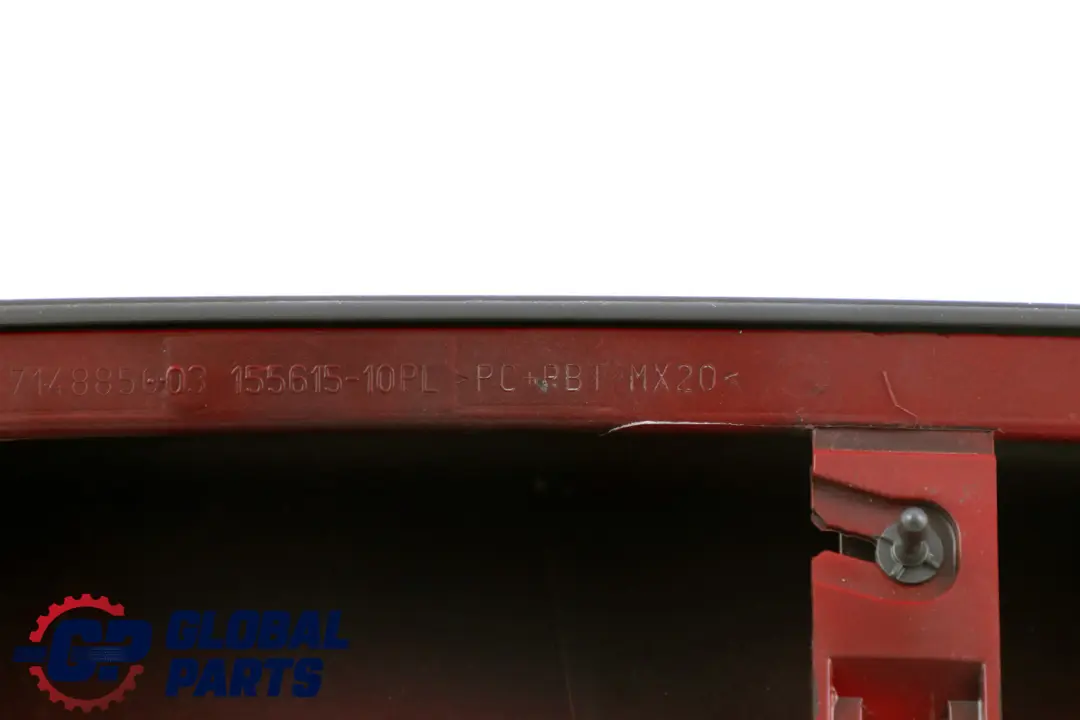 BMW MINI Cooper One 2 R56 Rear Spoiler Chili Red 7148850 - SKU 0430315-CHRED - Part number 0430315