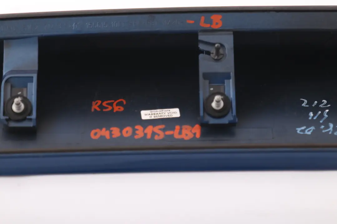 Spoiler Lightning Blue 7148850 to BMW MINI Cooper One R56 Rear with Part number 0430315 BMW MINI Cooper One R56 Rear Spoiler Lightning Blue 7148850 - SKU 0430315-LB1 - Part number 0430315