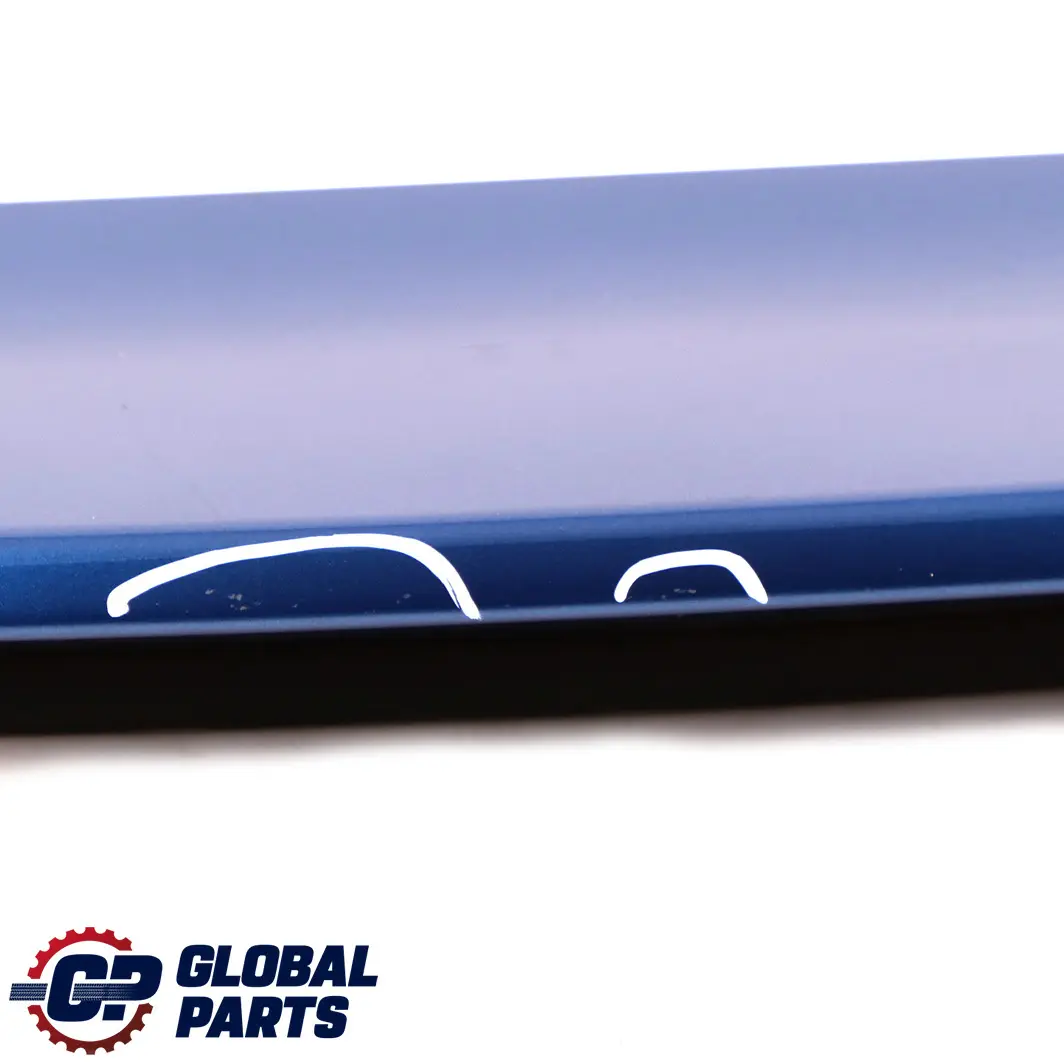 Spoiler Trim Panel Lightning Blue Metallic - A63 to BMW Mini Cooper One R56 Rear with Part number 0430315 BMW Mini Cooper One R56 Rear Spoiler Trim Panel Lightning Blue Metallic - A63 - SKU 0430315-LB2 - Part number 0430315