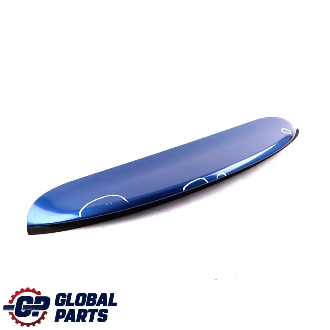 Spoiler Trim Panel Lightning Blue Metallic - A63 to BMW Mini Cooper One R56 Rear with Part number 0430315 BMW Mini Cooper One R56 Rear Spoiler Trim Panel Lightning Blue Metallic - A63 - SKU 0430315-LB2 - Part number 0430315
