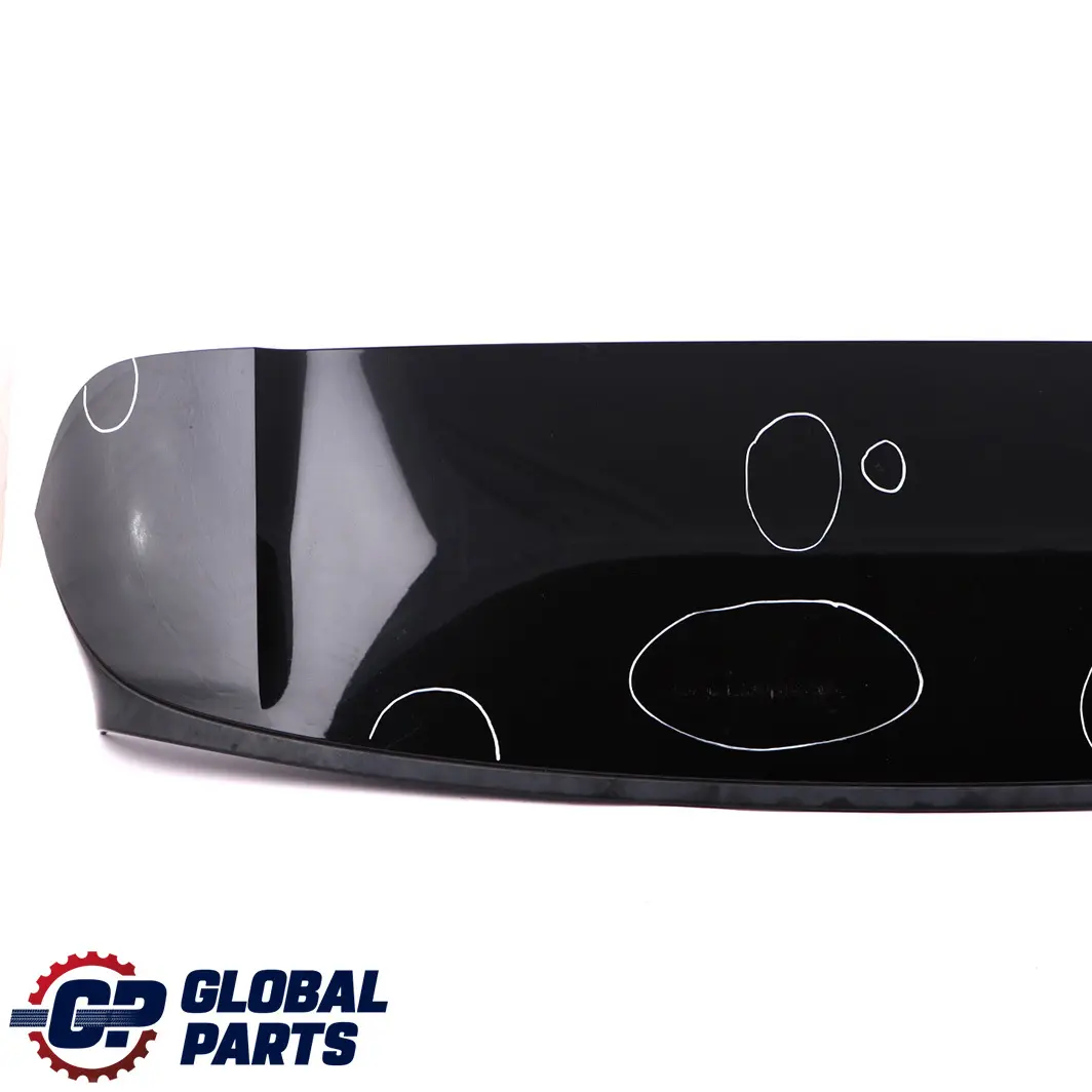 BMW X5 E70 Aileron arrière supérieur aérien Noir saphir métallisé - 475 - SKU 0430325-BS1 - Numéro de pièce 0430325