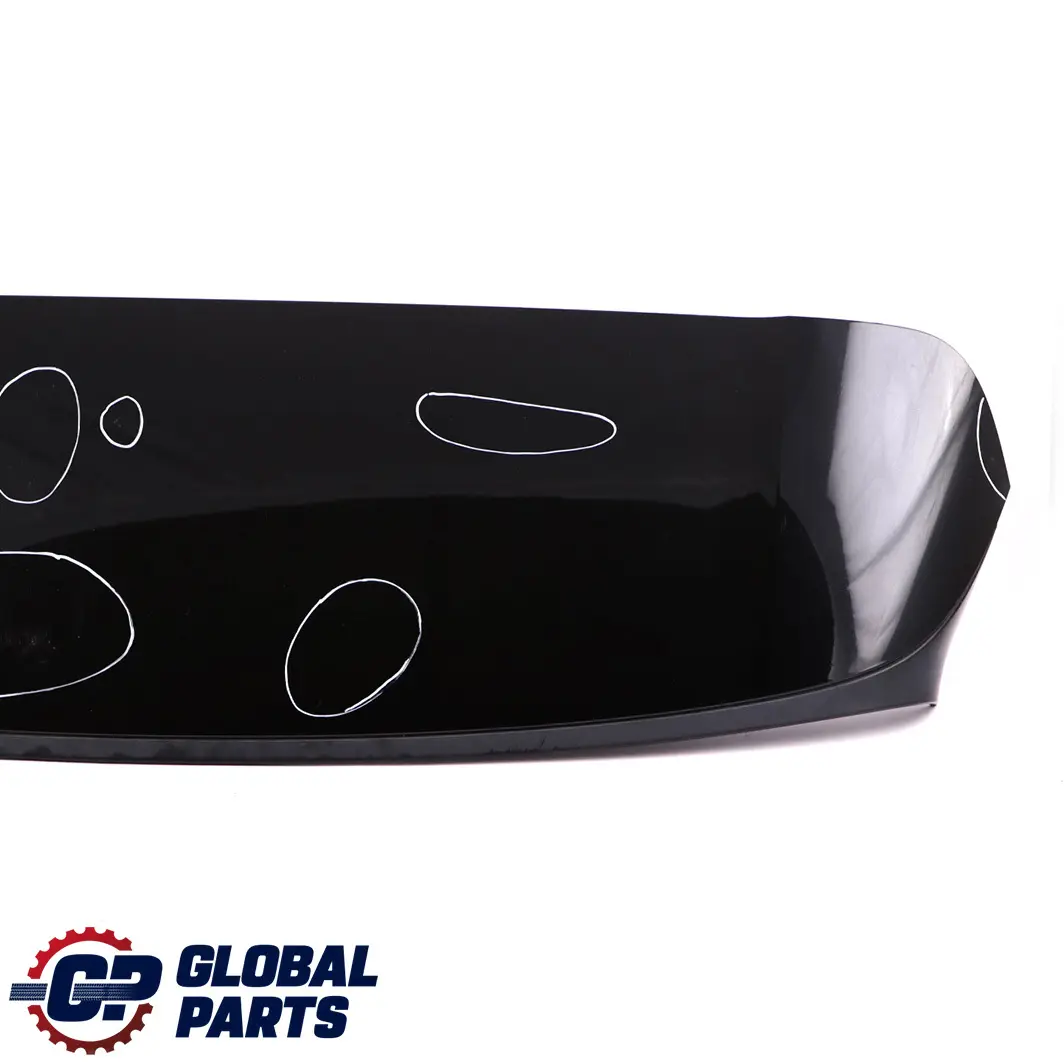 BMW X5 E70 Aileron arrière supérieur aérien Noir saphir métallisé - 475 - SKU 0430325-BS1 - Numéro de pièce 0430325