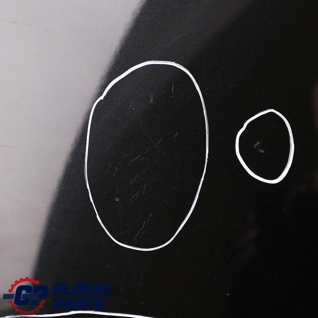 BMW X5 E70 Aileron arrière supérieur aérien Noir saphir métallisé - 475 - SKU 0430325-BS1 - Numéro de pièce 0430325