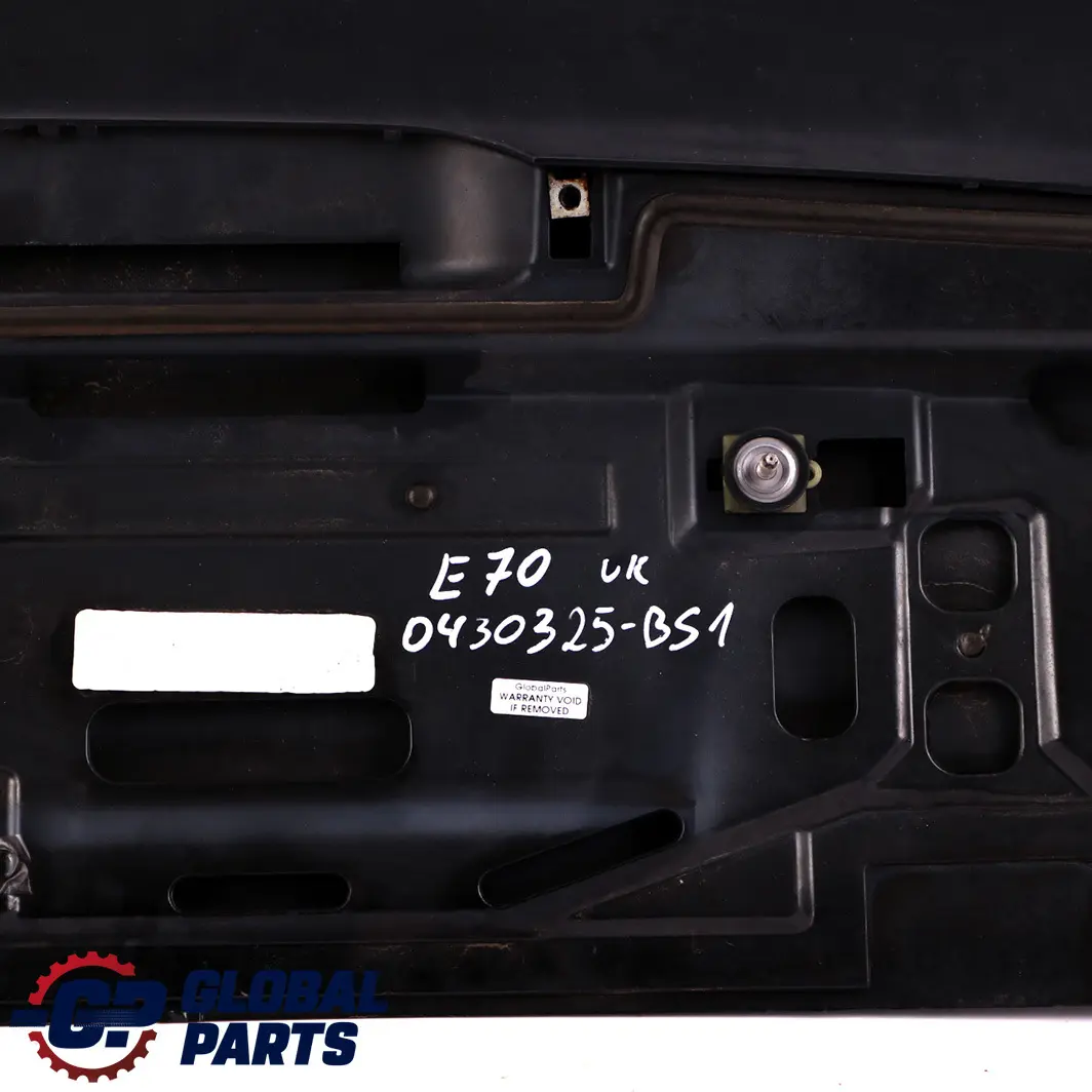 BMW E70 X5 Spoiler Daszek Blenda Klapy Czarna - SKU 0430325-BS1 - Numer Części 0430325