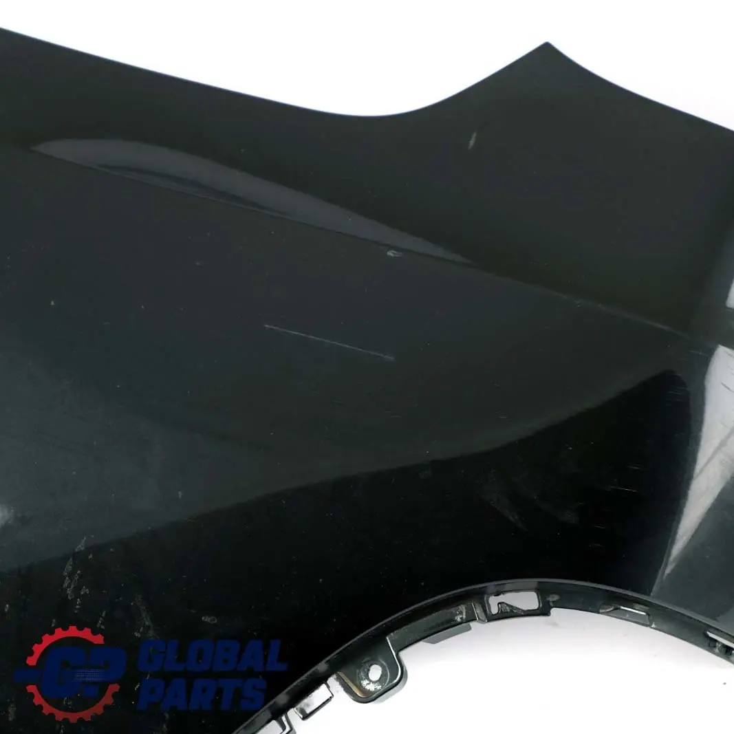 Left N/S Bumper Corner Trim Cover Side Black Sapphire to BMW X5 E70 Rear with Part number 0430329 BMW X5 E70 Rear Left N/S Bumper Corner Trim Cover Side Black Sapphire - SKU 0430329-BS - Part number 0430329