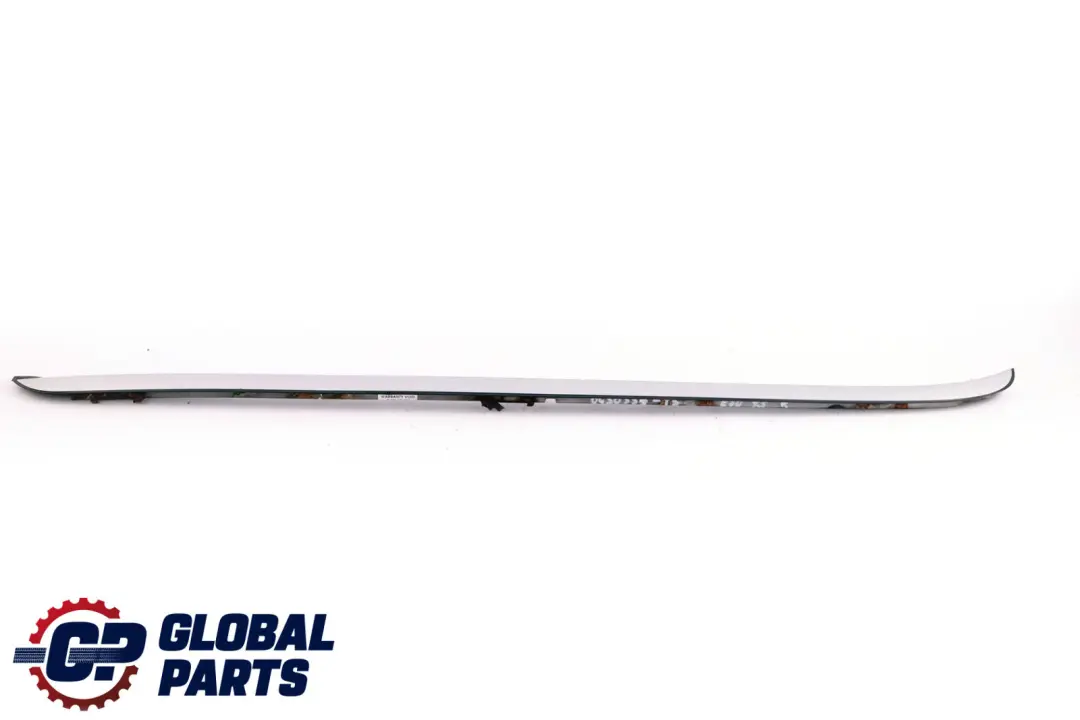 BMW X5 E70 Moulure d'égouttement du pare-brise gauche Garniture Titansilber - SKU 0430335-TS - Numéro de pièce 0430335