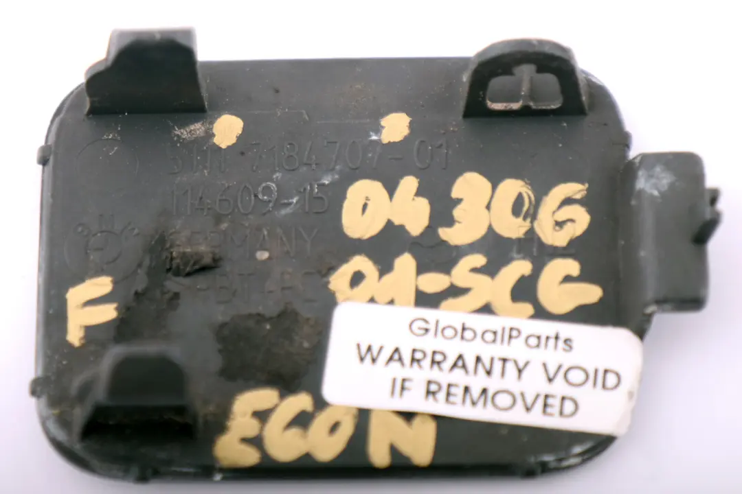 Tapa Gancho Remolque Parachoques Delantero Spacegrau A52 para BMW E60 LCI con número de pieza 0430601 BMW E60 LCI Tapa Gancho Remolque Parachoques Delantero Spacegrau A52 - SKU 0430601-SCG - Número de pieza 0430601