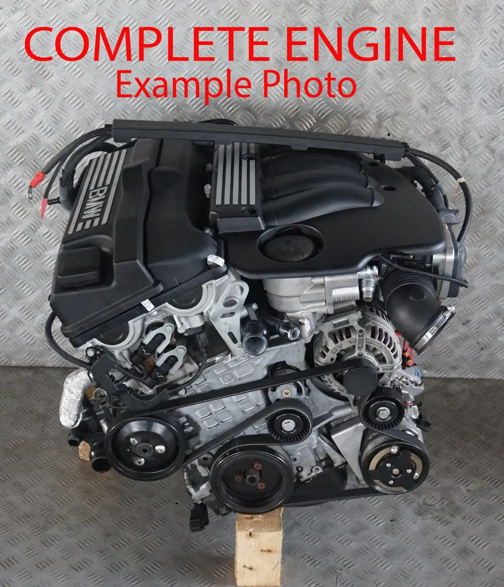 BMW 1 3 Series E87 E90 120i 320i 150HP Bare Engine N46B20B w 30k miles, WARRANTY - SKU 0430933-4 - Part number 0430933