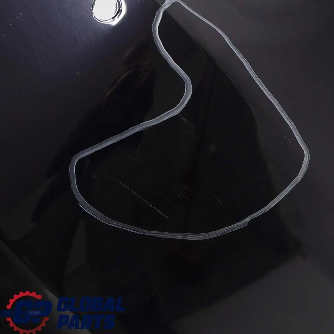 BMW 3 E92 E93 M3 Complete Rear Bumper PDC Jerezschwarz Black Metallic - A73 - SKU 0433104-JEREZ1 - Part number 0433104