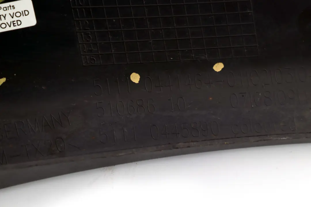 Front Trim Panel Extension Right O/S Black 0 to Mini R55 R56 R57 with Part number 2757210 Mini R55 R56 R57 Front Trim Panel Extension Right O/S Black 0 - SKU 441464 - Part number 2757210