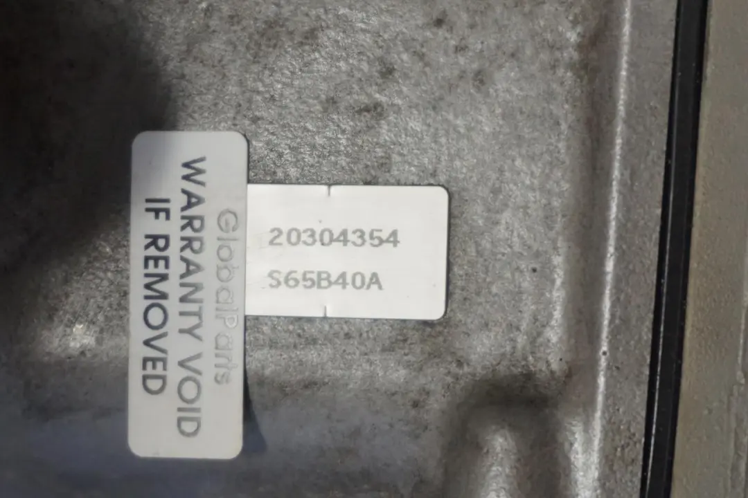 420PS Moteur Nu S65 S65B40A 55 000 km, GARANTIE pour BMW E90 E92 E93 M3 V8 à propos du numéro de pièce 0442123 BMW E90 E92 E93 M3 V8 420PS Moteur Nu S65 S65B40A 55 000 km, GARANTIE - SKU 0442123-1 - Numéro de pièce 0442123