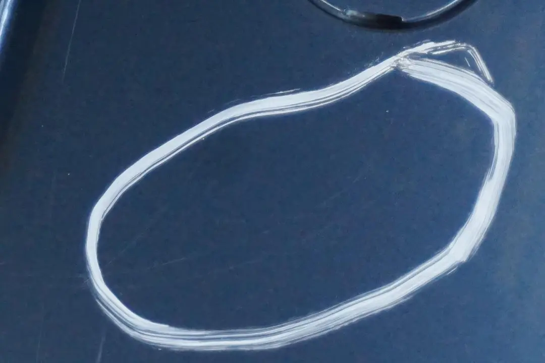 Mini Clubman R55 Complete Rear Bumper Trim Panel Horizon Blue - A93 - SKU 0442794-HB - Part number 0442794