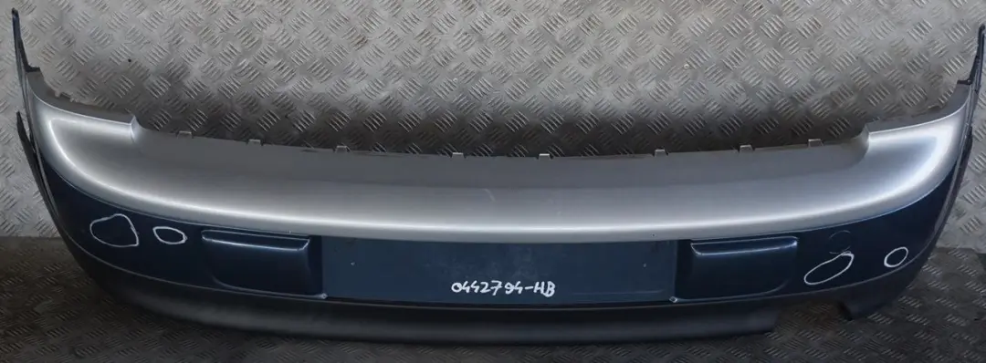 Complete Rear Bumper Trim Panel Horizon Blue - A93 to Mini Clubman R55 with Part number 0442794 Mini Clubman R55 Complete Rear Bumper Trim Panel Horizon Blue - A93 - SKU 0442794-HB - Part number 0442794