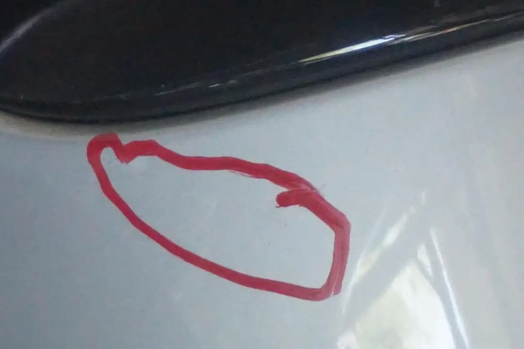 Mini Clubman R55 Cooper S Rear Bumper Trim Panel Pure Silver - 900 - SKU 0442798-PS - Part number 0442798