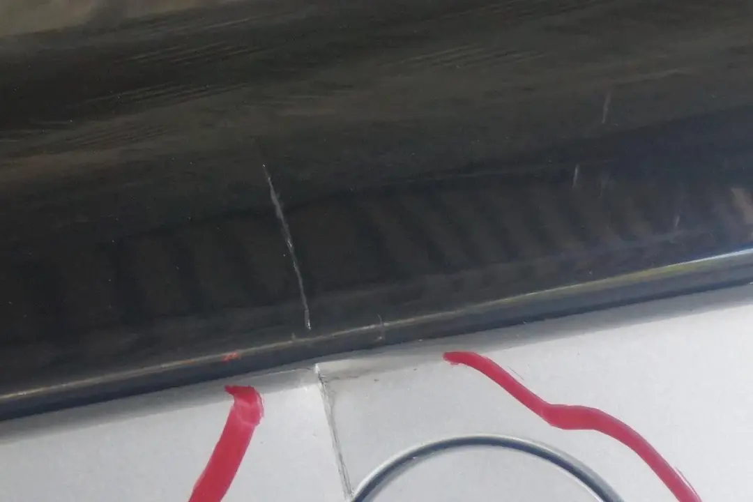 Mini Clubman R55 Cooper S Rear Bumper Trim Panel Pure Silver - 900 - SKU 0442798-PS - Part number 0442798