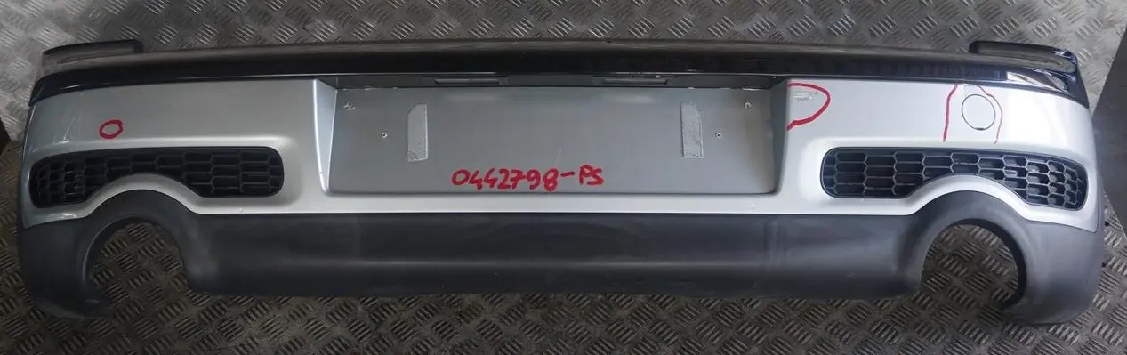 Mini Clubman R55 Cooper S Zadný Nárazník Lišta Panel Strieborná 900