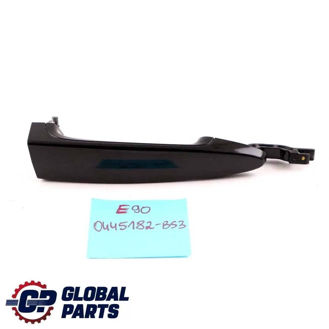 BMW 3 Series 3 E90 E91 Rear Right Grab Handle O/S Black Sapphire Metallic 475 - SKU 0445182-BS3 - Part number 0445182